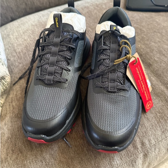 OluKai Black and Gray Athletic Shoes - Picture 2 of 4